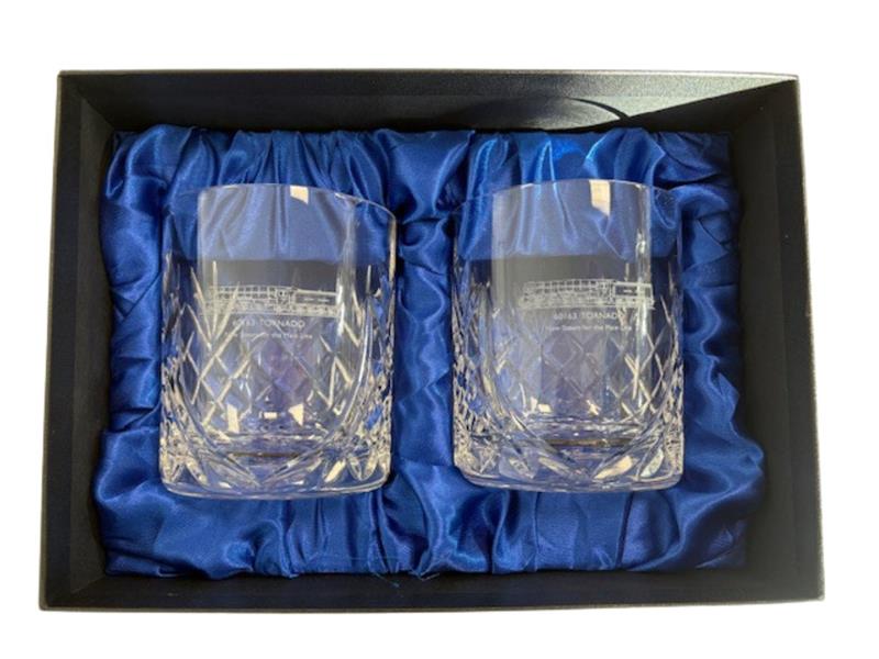 60163 Tornado Whisky Tumbler Pair